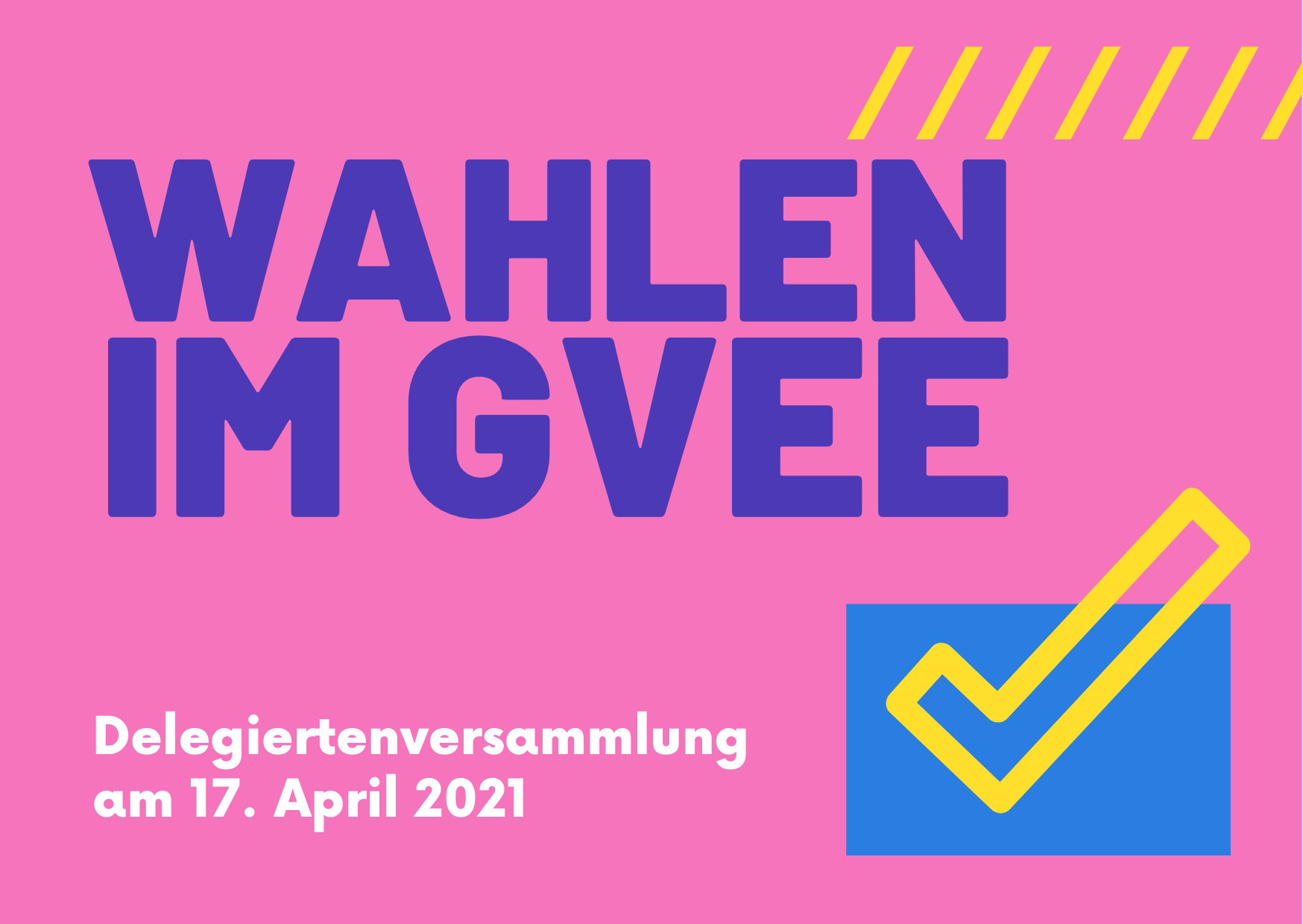 GVEE Wahlen April 2021